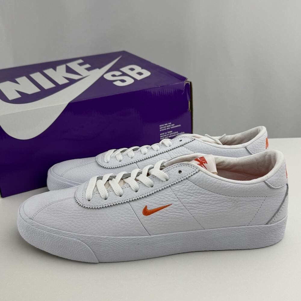 Nike SB Zoom Bruin Orange Label White Team Orange AQ7941-101 Size 11.5